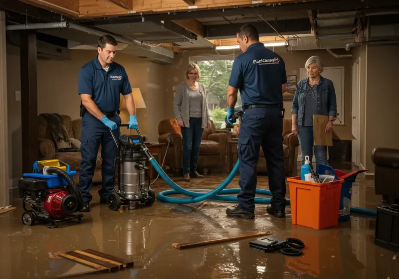 Basement Water Extraction and Removal Techniques process in Russellville, AL